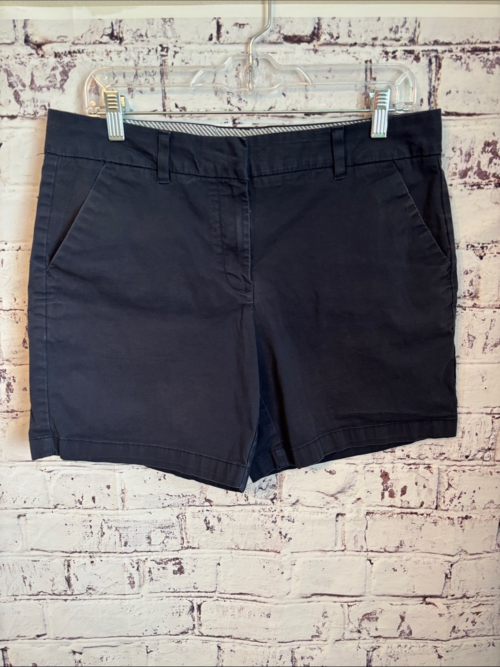 Tommy Hilfiger Navy Stretch Chino Shorts